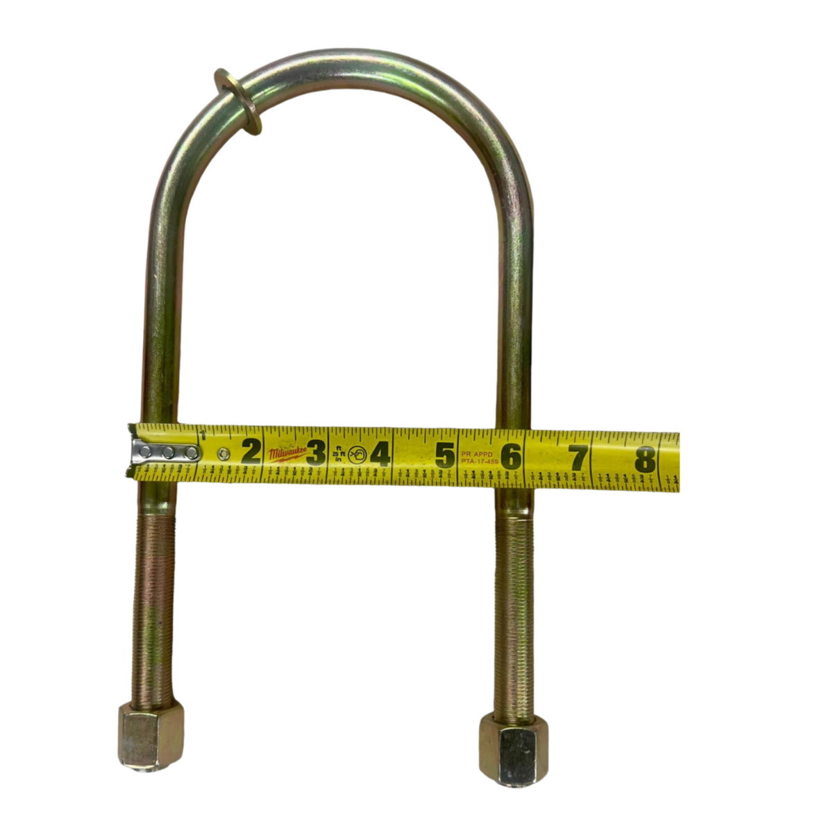 10K U-Bolt with Nuts (11" long x 5" wide, 5/8" diameter)