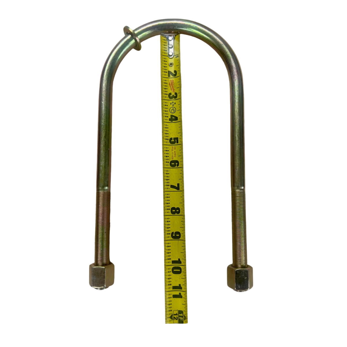 10K U-Bolt with Nuts (11" long x 5" wide, 5/8" diameter)