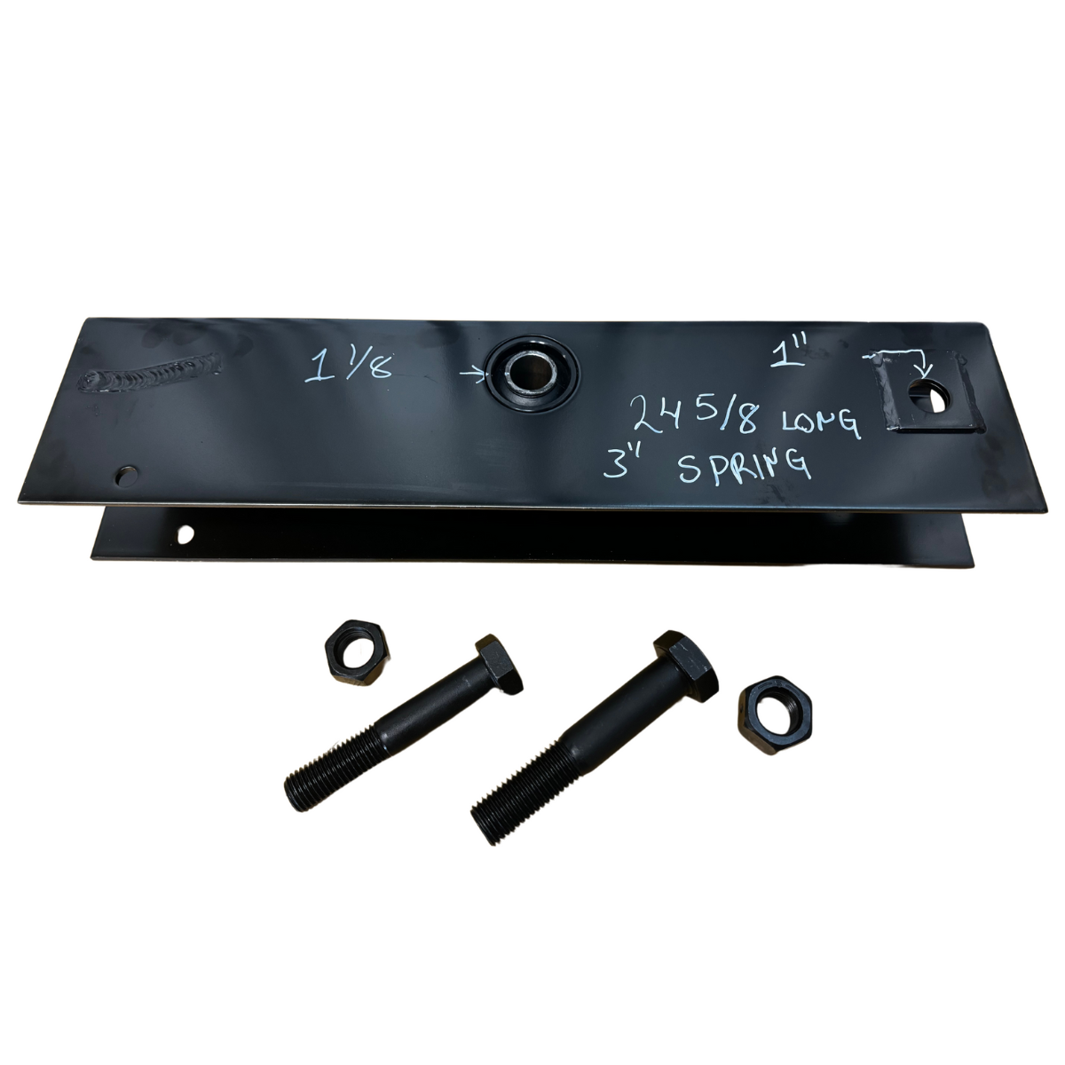 24-5/8" Long Equalizer Kit for 3" Wide Leaf Springs - 1-1/8" Center Hole